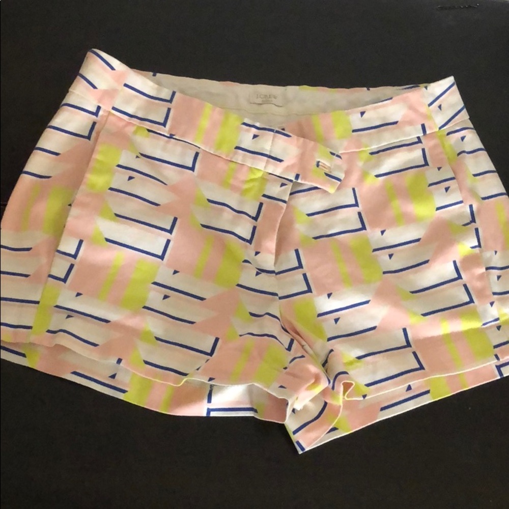 J.Crew patterned shorts